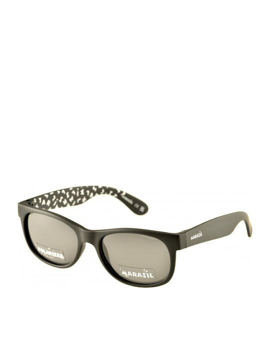 Marasil Square Kids Sunglasses Black