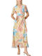 Summer Midi Dress Sky Blue