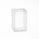 Wedding Favor Box Assembled Pvc 5x5x8 Per Set 50 Pieces