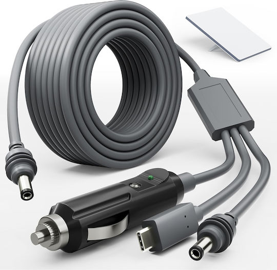 Power Cable Starlink Mini Usb-c Dc 12v Car Cable 5m