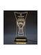 World of Wood Decorative Table Lamp Olympiacos Euroleague Cup LED 23x12cm
