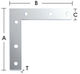 Γωνία Ραφιού Γαλβανιζέ 60x60mm 01-1062/06.04.30.02