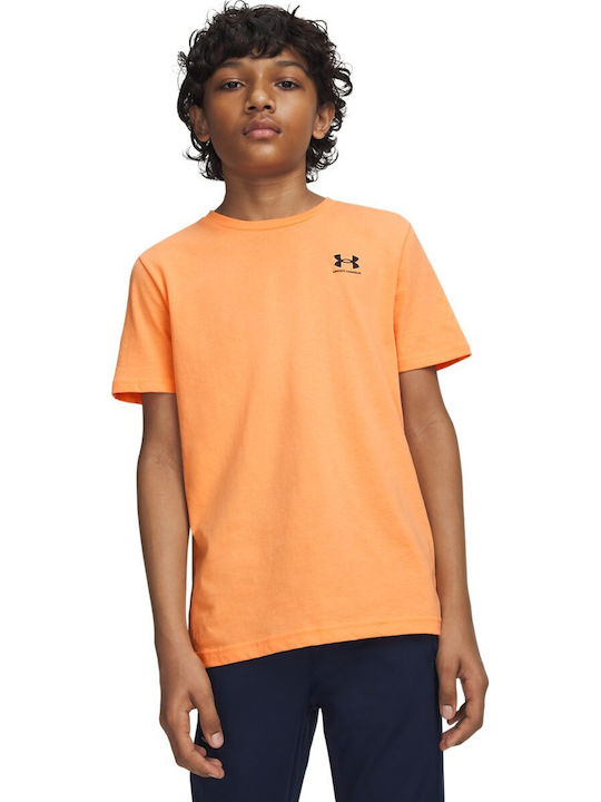 Under Armour Kinderoberteile Kurzärmelig Schwar...