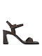 Damen Sandalen Braune Leder