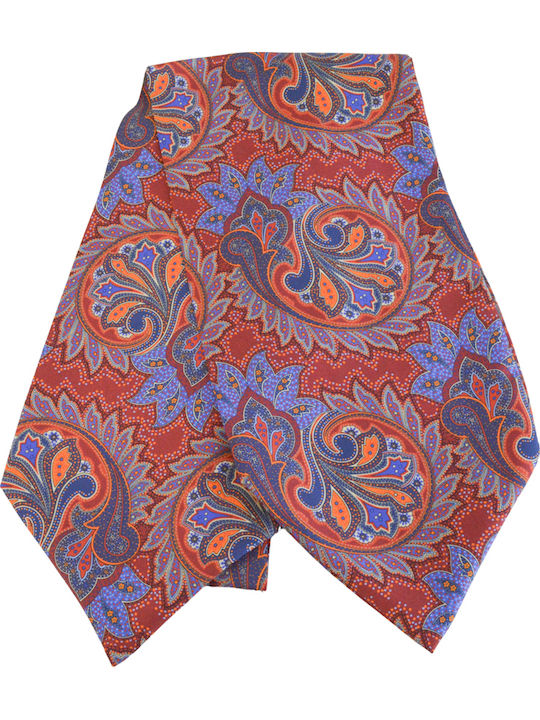 Ascot Men's Silk Tie In Burgundy Colour
