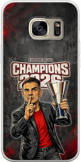 Калъф Kings Europe 2026 Coach B Samsung Galaxy S7 Edge Гъвкав TPU Прозрачен Силикон