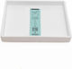 Micplast Topfplatte Kunststoff Weiß 18x18cm 11.24.03.10