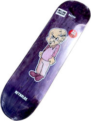 Baker Shortboard Purple Skateboard