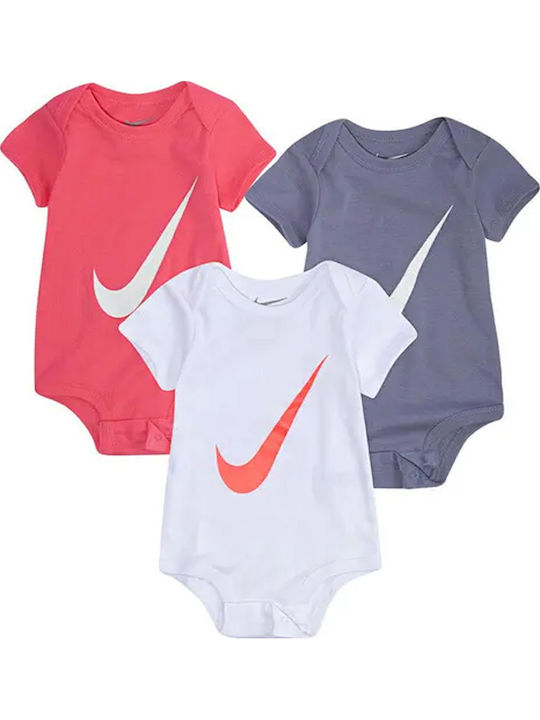 Nike Mn0272 A5k Set Bodysuits White 3 Pieces