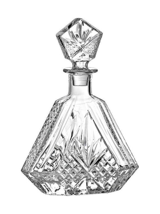 Kristall Dekanter mit Verschluss Transparent 700ml