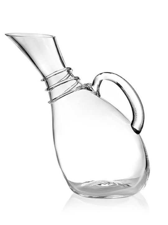 Стъклена Карафа за Сервиране с Капачка 1700ml