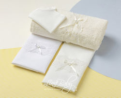 Lina Baby Christening Oilcloths 4 Pieces