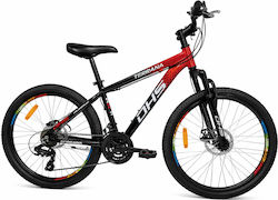 DHS Terrana 24" Παιδικό Πόλης Μαύρο DHS Terrana 24" Παιδικό Πόλης Μαύρο