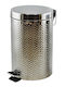 Klikareto Inox Καλαθάκι Μπάνιου 12lt Ασημί
