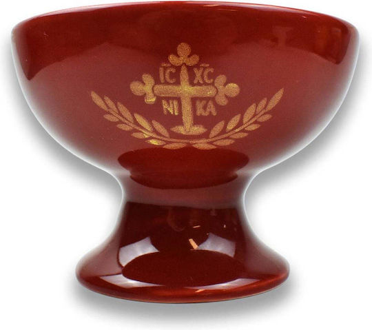 Burgundy Clay Censer For Home Holy Mount Athos