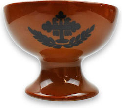 Brown Clay Censer For Home Holy Mount Athos