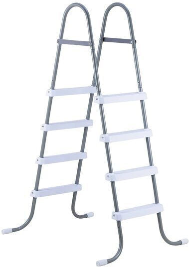 Vivatechnix Pool Ladder 100x79.5x150.6cm Silver