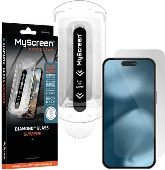 MyScreenPROTECTOR Tempered Glass (iPhone 17 Pro / 16 Pro / 17)