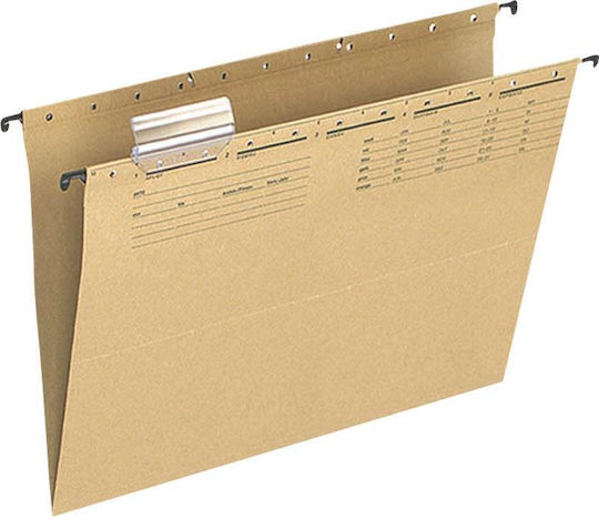 Q-Connect Hängender Aktenordner Etikett Metallstange Q-Connect Kraft