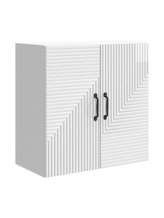 Бял 59x31x60см