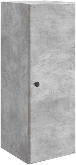 Wall Gray Kitchen Cabinet 33x34.5x90cm