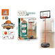 Martin Toys Kinder-Basketballkörbe Im Freien mit Ständer und Ball