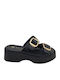 Women's Flat Sandals Black
