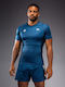 Venum Men's Short Sleeve Shirt VENUM-06052-004 for Jiu-Jitsu Blue