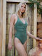 One Piece Swimsuit Khaki 2440-Khaki