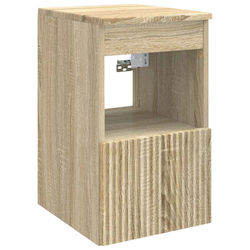 vidaXL Badezimmerschrank 30x35x50cm Sonoma
