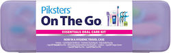 Piksters On Go Essential Oral Care Kit Adult Purple