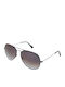 Tailor Made Unisex Sonnenbrillen mit Schwarz Metallisch Rahmen und Verlaufsfarbe Gläser TM15341-C2
