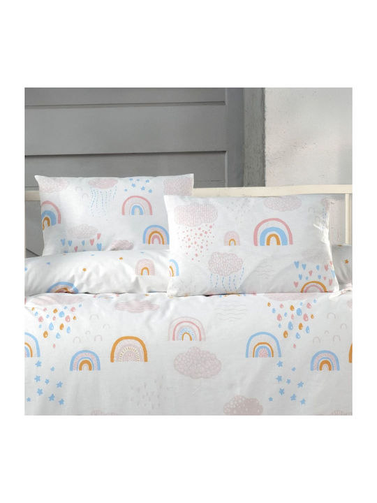 Beauty Home Art 5612 Σετ Παιδικές Μαξιλαροθήκες από 100% Βαμβάκι 35x45εκ. Σάπιο Μήλο