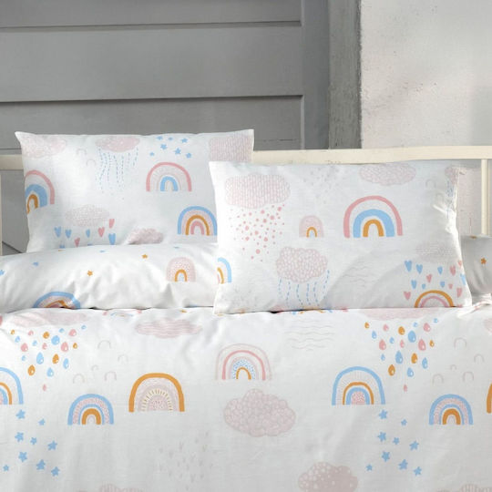 Beauty Home Art 5612 Set Fete De Pernă Pentru Copii Din 100% Bumbac 35x45cm Măr Stricat 5612MX