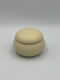 Porcelain Macaron Jewelry Box Light Yellow Speckled Matte Large 6.2x4.5