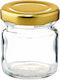 Hochzeitsgeschenkmaterialien Glasflasche Rund 50ml 4x5,5cm Pro Set 60 Stück