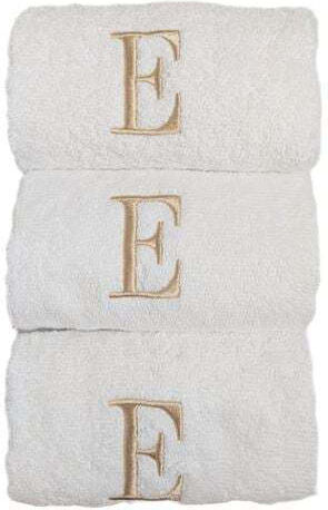 Nakas Concept Hand Towel 30x50cm Golden 3 Pieces