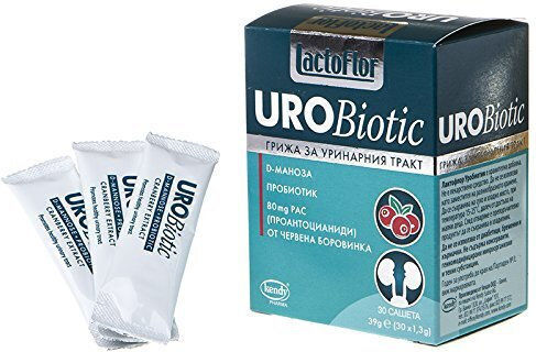 Lactoflor Urobiotic Forte Специална Хранителна Добавка 30 Сашета