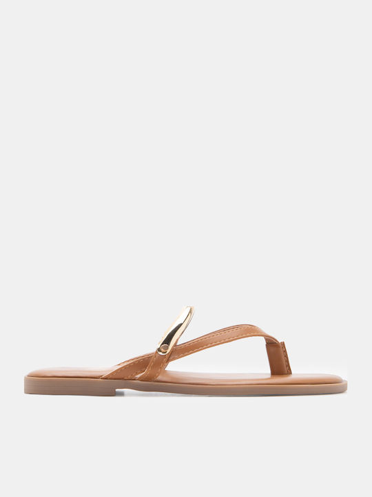 Luigi Women's Brown Flat Sandals