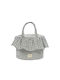 Walking Mum Praline Vichy Matcha Organization Basket 22x16x22 Cm 1120800743