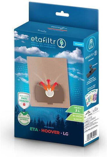 ETA Saci Pentru Aspiratoare 5 Bucăți Compatibile Cu Aspiratoarele Hoover / LG