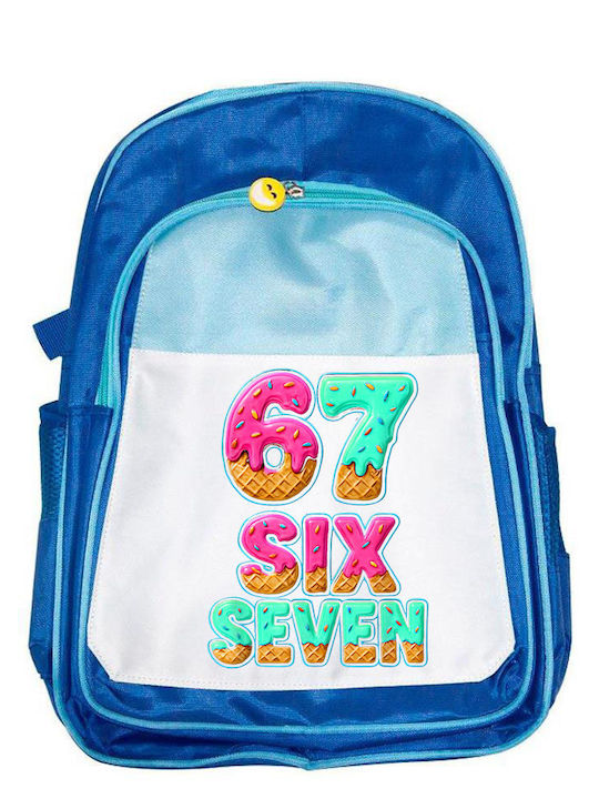 Παιδική Τσάντα Six-seven Μπλε 41x30x15cm