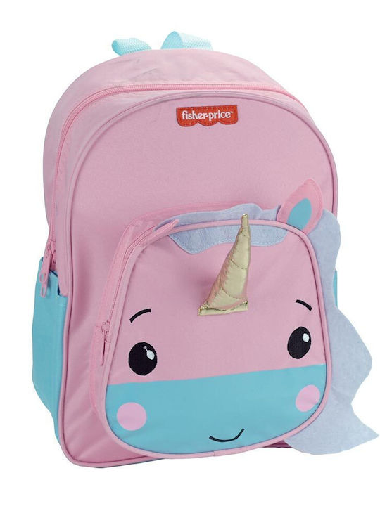 Fisher Price Σχολική Τσάντα Πλάτης Νηπιαγωγείου με Θήκη για Παγούρι