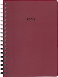 Next Класически Дневник 2027 Бордо Спирала (с Персонализация)