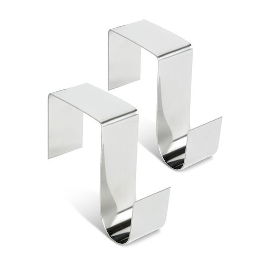 Alista Home Alista Home Haken Metallisch Grau 2 Stück