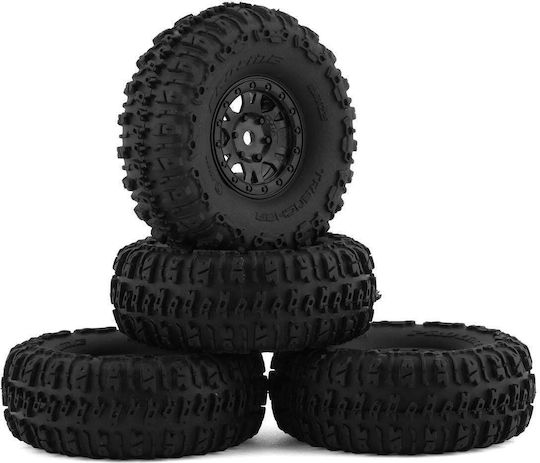 Pro-line Scx24 Trencher 1.0 Pre-mounted Crawler Tires Impulse Wheels 4pcs