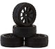 Pro-line Vector 1.9 Pre-mounted Buggy Tires Mach-10 Wheels Typhon Grom 4pcs