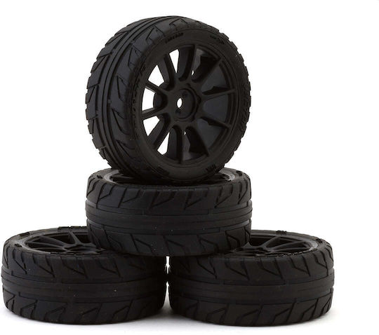 Pro-line Vector 1.9 Pre-mounted Buggy Tires Mach-10 Wheels Typhon Grom 4pcs
