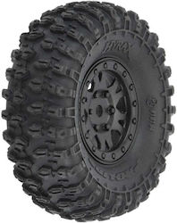 Pro-line Scx24 Hyrax 1.0 Anvelope Pre-montate Negre Roți Beadlock Impulse 4 Bucăți