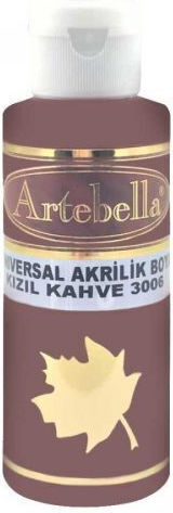 Ακρυλικο No 3006 Καφε Ανοιχτο 130cc Artebella